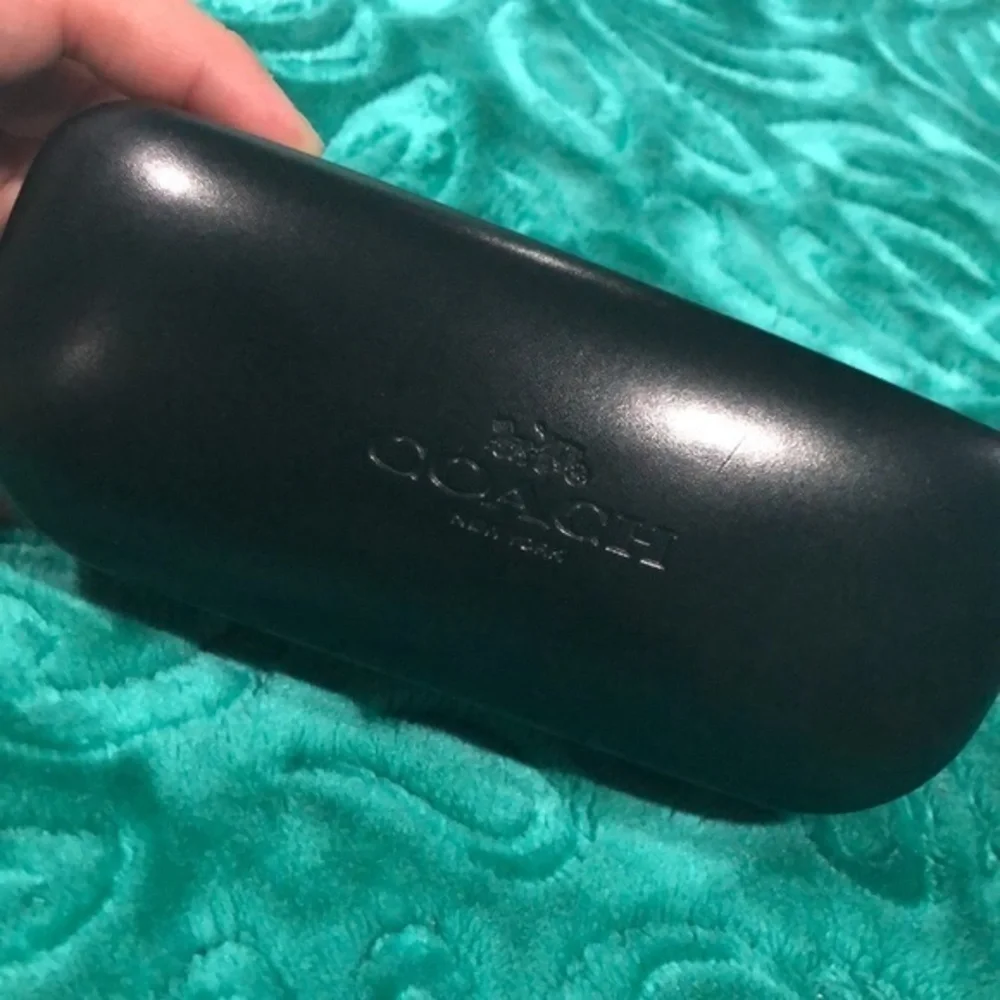 Coach‎ glasses black case